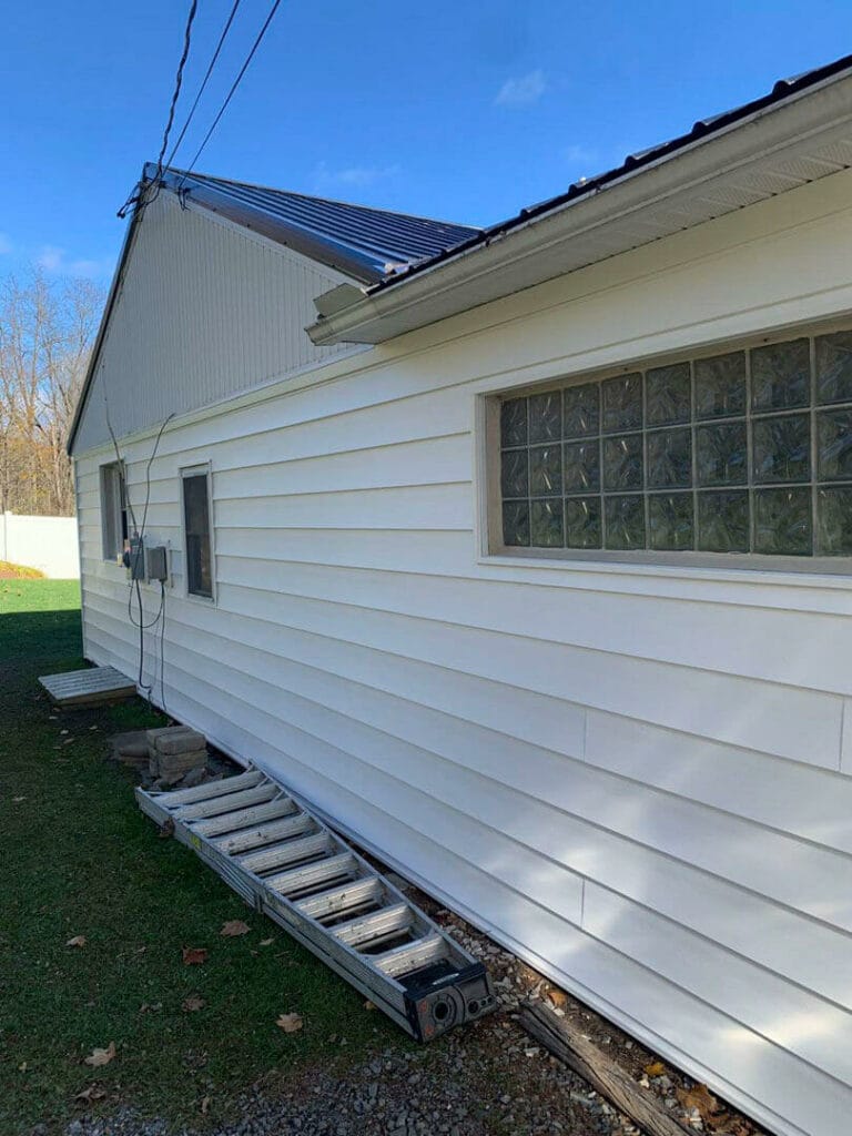 Photo of outside of a house.